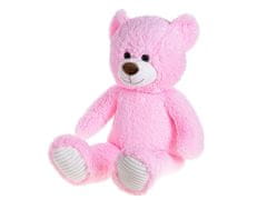 TM Toys Plyšový medvedík 78 cm ružový v taške