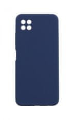 TopQ Kryt Essential Samsung A22 5G oceľovo modrý 85363