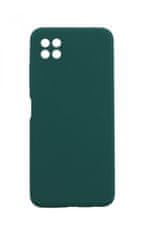 TopQ Kryt Essential Samsung A22 5G tmavo zelený 85356