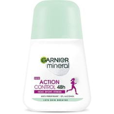 Garnier Minerálne dezodorant Action Control Roll-on 48h pre ženy 50 ml
