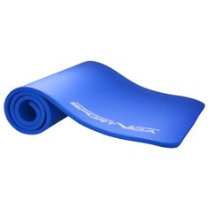Sportvida Podložka NBR 1,5 CM na cvičenie, jogu fitness yoga protišmyková,, modrá