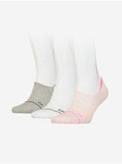 Calvin Klein Ponožky pre ženy Calvin Klein - svetloružová, biela, svetlosivá UNI