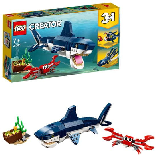LEGO Creator 31088 Tvorovia z hlbín morí