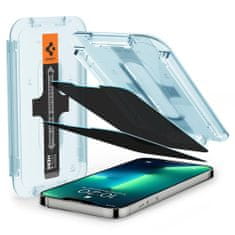 Spigen Anti-Spy Ochranné Tvrdené Sklo Glas.Tr ”Ez Fit” 2-Pack iPhone 13 Pro Max / 14 Plus Privacy