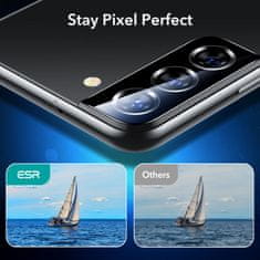 ESR Ochranné Tvrdené Sklo Camera Lens 2-Pack Samsung Galaxy S22 / S22+ Plus Black