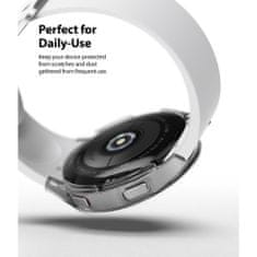 RINGKE Ochrana Displeja Hodiniek Slim 2-Pack Samsung Galaxy Watch 4 44 Mm Clear & Black