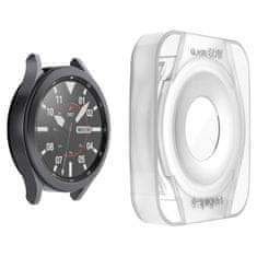 Spigen Ochranné Tvrdené Sklo Glas.Tr ”Ez Fit” 2-Pack Samsung Galaxy Watch 4 Classic 46 Mm