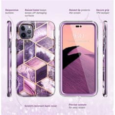 SUPCASE Kryt Cosmo iPhone 14 Pro Max Marble Purple
