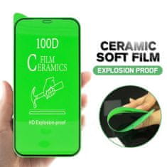 MG Hard Ceramic ochranné sklo na iPhone 7 / 8 / SE 2020 / SE 2022, čierne