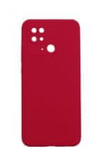 TopQ Kryt Essential Xiaomi Redmi 10C malinovo červený 85538