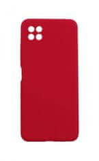 TopQ Kryt Essential Samsung A22 5G malinovo červený 85531