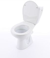 CERSANIT MITO GREY, WC kombi 3/6 lit. so zadným odpadom + WC sedátko PP, TK002-005