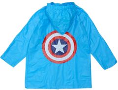 Eplusm Detská pláštěnka Avengers Captain America modrá Velikost: 110/116 (6 let)