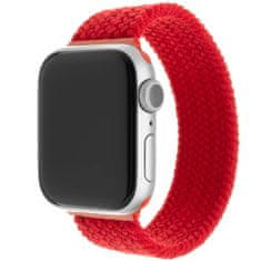 FIXED prevlékací nylonový řemínek Apple Watch 38/40/41mm XS červený, FIXENST-436-XS-RD