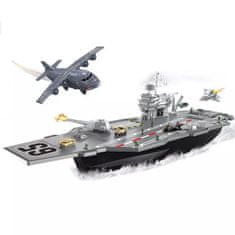 iMex Toys Obrovský letecký vojenský set 90x65x18cm