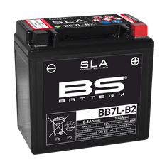 BS-BATTERY V továrni aktivovaný akumulátor BB7L-B2 (FA) (YB7L-B2 (FA)) SLA