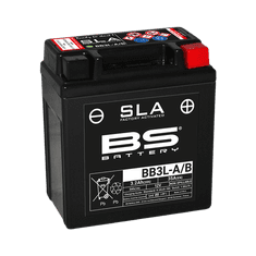 BS-BATTERY V továrni aktivovaný akumulátor BB3L-B (FA) (YB3L-B (FA)) SLA