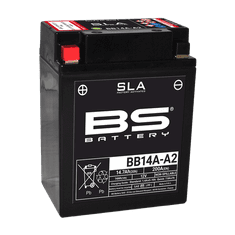 BS-BATTERY V továrni aktivovaný akumulátor BB14A-A2 (FA) (YB14A-A2 (FA)) SLA