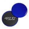 4FIZJO Kĺzavé disky Gliding Discs 2 ks, modrá