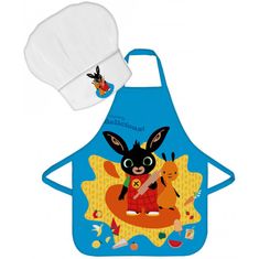 BrandMac Chlapčenská zástera s kuchárskou čiapkou Zajačik Bing
