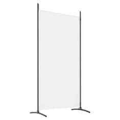 Vidaxl 2-panelový paraván biely 175x180 cm látka