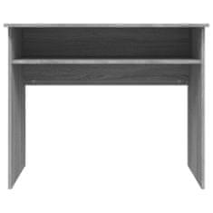 Vidaxl Stôl sivý sonoma 90x50x74 cm spracované drevo