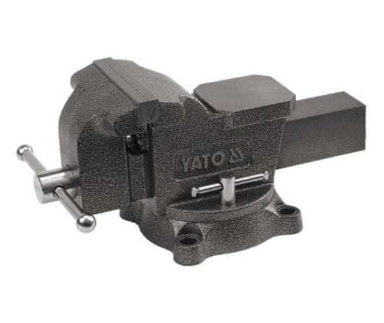 YATO Rotačný kovový zverák 125 mm ťažký typ YT-6502