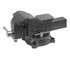 YATO Rotačný zámočnícky zverák 100 mm ťažký typ YT-6501