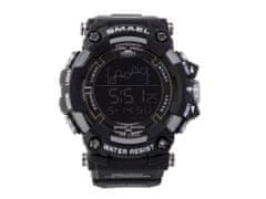 KIK SMAEL KX5268_1 Pánske vojenské vodotesné LED hodinky čierne