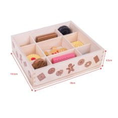 Bigjigs Toys Box s drevenými sušienkami