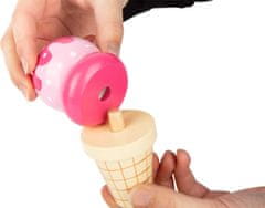 Legler small foot Drevené hračky zmrzlina v kornútku
