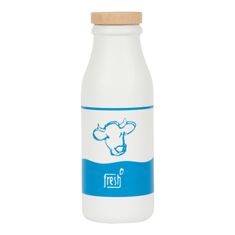 Small foot Drevená prepravka s fľašami na mlieko Fresh