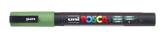 Uni-ball POSCA akrylový popisovač - zelený 0,9 - 1,3 mm