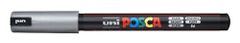 Uni-ball POSCA akrylový popisovač - strieborný 0,7 mm