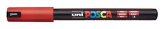 Uni-ball POSCA akrylový popisovač - červený 0,7 mm
