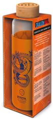 Stor Fľaša sklenená s návlekom Dragon Ball 585 ml