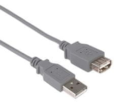 PremiumCord Kabel USB 2.0 predlžovací 0,5m