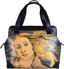 VegaLM Ručne maľovaná kabelka inšpirovaná motívom Sandro Botticelli - Zrodenie Venuše