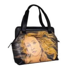 VegaLM Ručne maľovaná kabelka inšpirovaná motívom Sandro Botticelli - Zrodenie Venuše