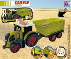 Happy People Traktor s prívesom CLAAS KIDS AXION 870 + Cargos 750