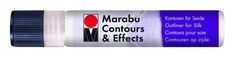 Marabu kontura na hedvábí a textil/bezbarvá 25ml