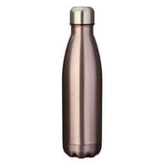 Northix Izolovaná fľaša na vodu z nehrdzavejúcej ocele - Rosé/Gold 