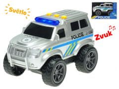 Mikro Trading Auto policie CZ 18 cm na setrvačník na baterie se světlem a zvukem v krabičce