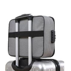 Northix Organizačná taška na kufor a domov - šedá 