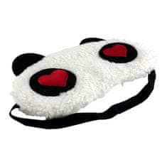 Northix In Love Panda, Fluffy Sleep Mask na cestovanie a relaxáciu 