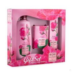 BioFresh Darčekový set - šampón, mydlo a krém na ruky z ružovej vody Rose of Bulgaria