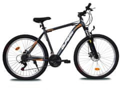 Olpran horský bicykel 27,5" Drake Sus Full Disc čierna/oranžová 19"