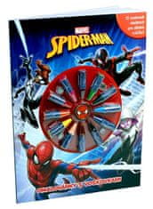 Spider-Man - Omalovánky s voskovkami