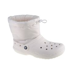Crocs Čižmy biela 39 EU Classic Lined Neo Puff Boot