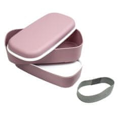 Northix Lunchbox, Bento Box – ružový 